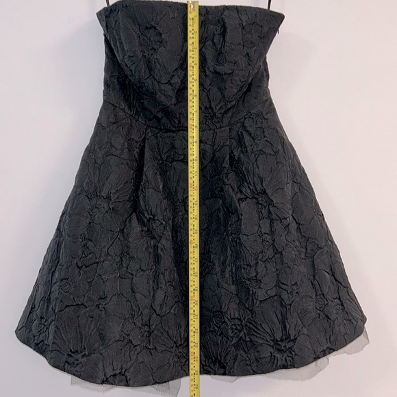 Elle by RW&Co. Black fit and flare dress with floral print. - Picture 6 of 12